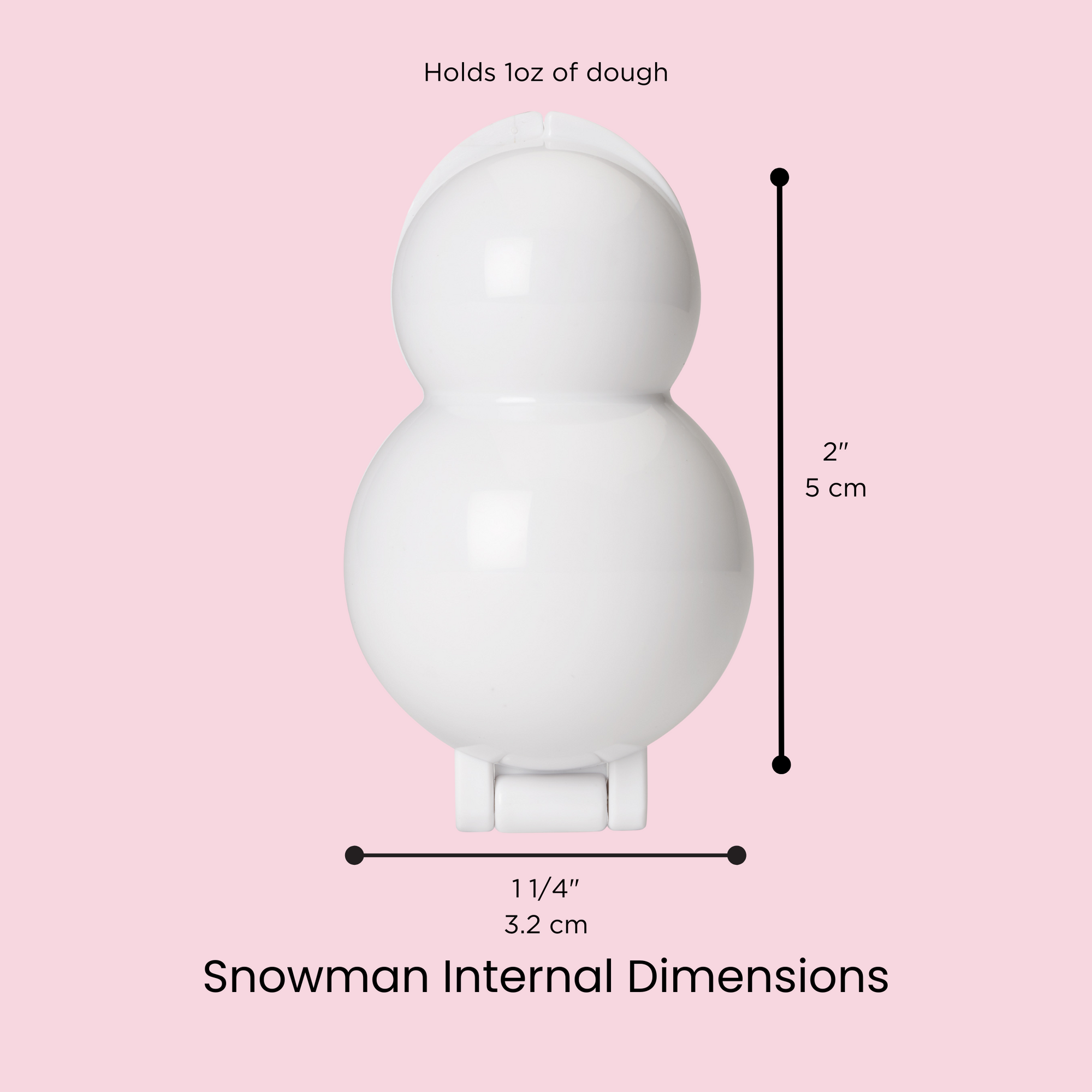 Cake Pop Mold, Snowman
