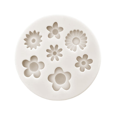 7 Cavity Floral Mold