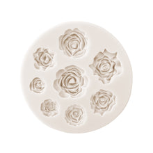 Load image into Gallery viewer, 8 Cavity Rose Mold
