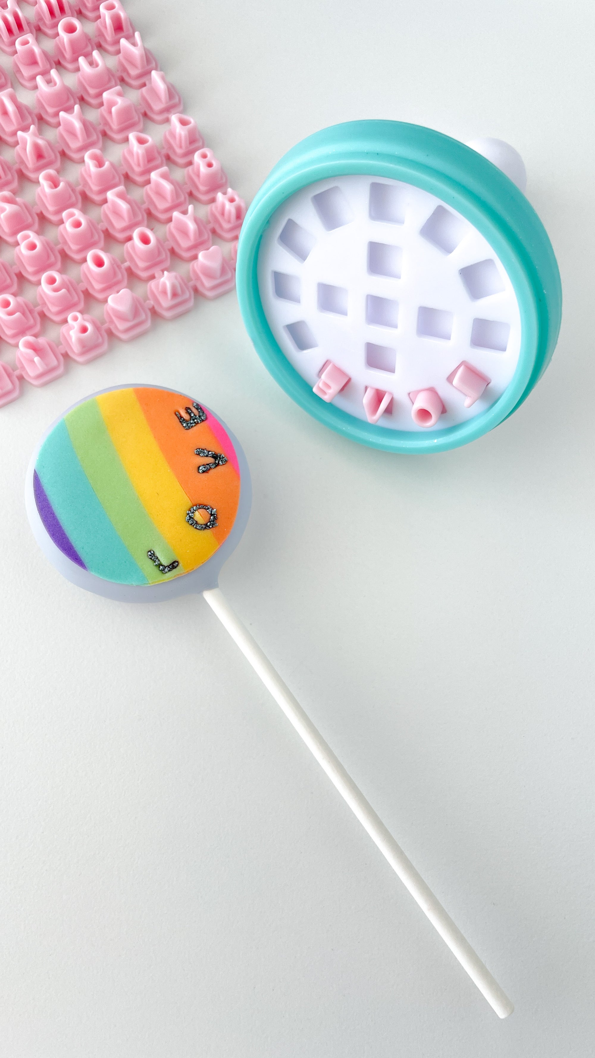 Customizable Message Alphabet Stamp