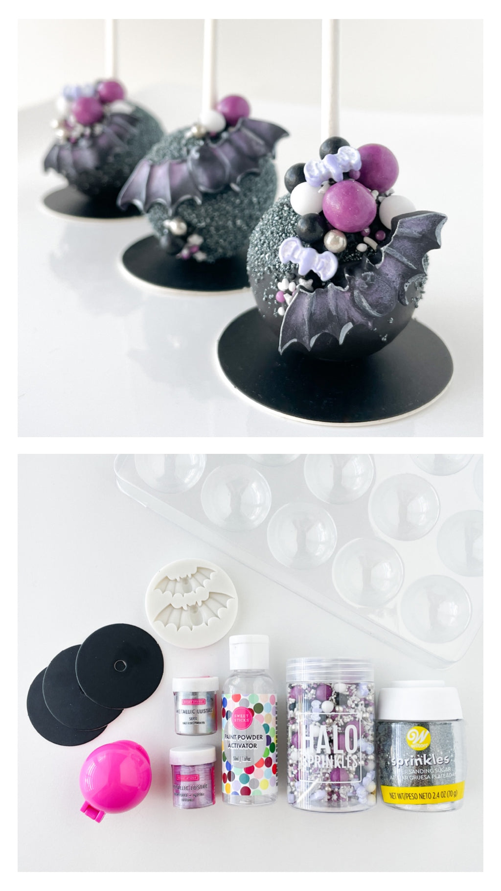 Bats w. Wings (2 Cavity)