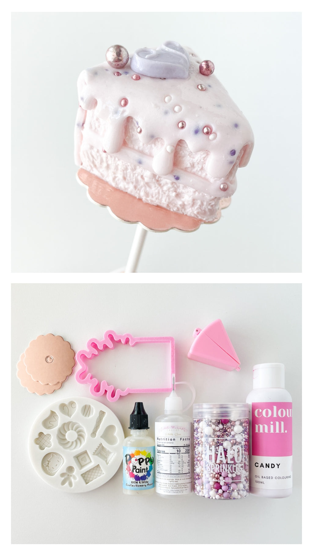 Cake Pop Mold, Slice of Cake