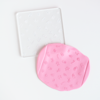 Patterned Pop-Up Tile, Gingerbread Joy