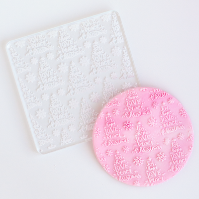 Patterned Pop-Up Tile, Joy, Hope, Love and Peace