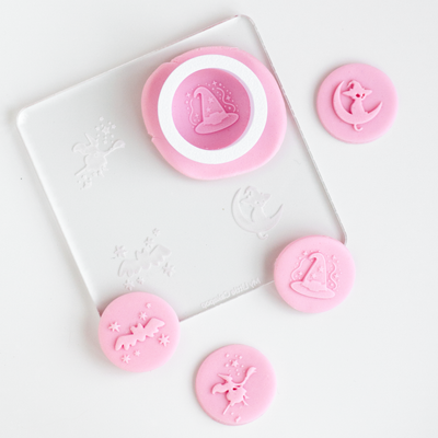 Pop-Up Message Pad, Halloween Witch Whimsy Shapes
