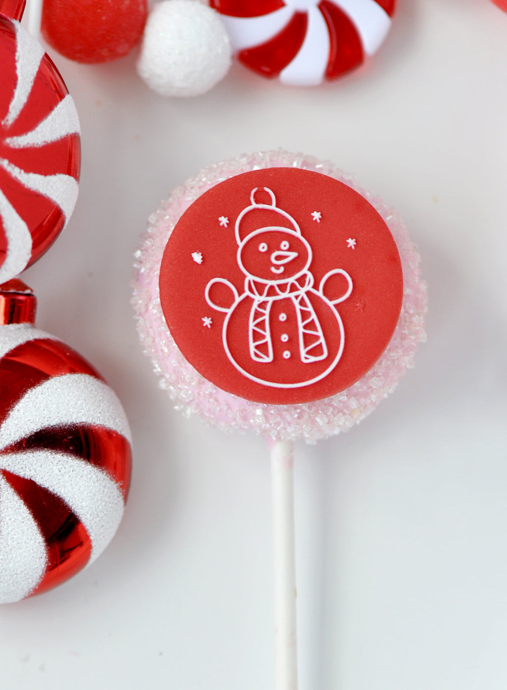 Mensagem pop-up, boneco de neve