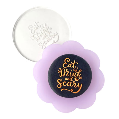 Pop Up Message, Eat Drink and Be Scary