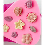 Molde Floral Multicavidade Estilo 3