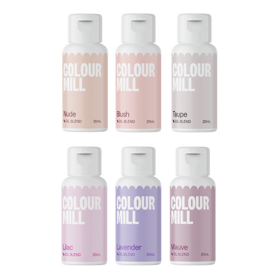 Brudefarveolie 6 pakning, (20ml)