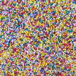 NATURAL PASTEL NONPAREILS, VEGAN 3.7 oz bottle (4oz bottle)