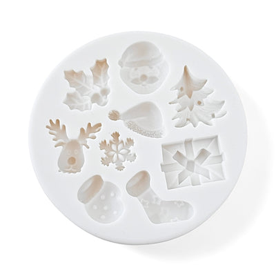 Santa's Workshop Christmas Mold