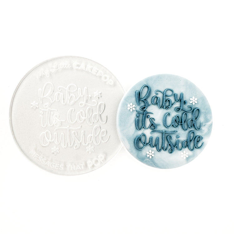 Mensagem pop-up, Baby It's Cold Outside (com Snowflake)