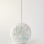 Mensagem pop-up, Let It Snow com flocos de neve