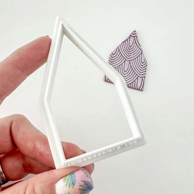 Straight Edge Cookie Cutter - (for Slice of Cake)