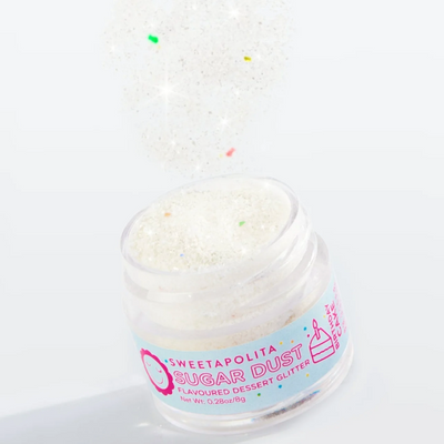 Fødselsdagskage | Dessertglitter med sukkerstøvsmag (8 g)