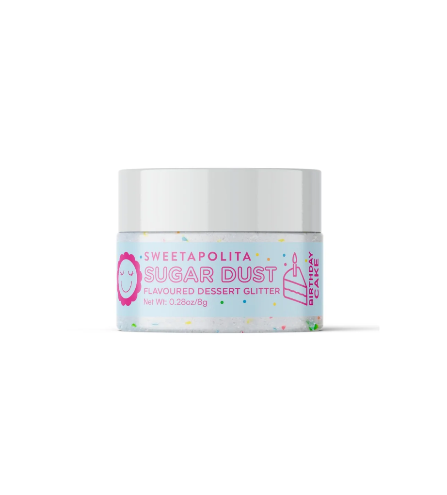 Birthday Cake | Sugar Dust Flavoured Dessert Glitter (8g)