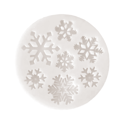 7 Cavity Snowflake Mold