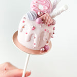 Forma para bolo pop, bolo de uma camada