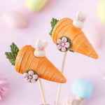 Molde de fondant de flores com folhas