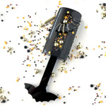 Cakesicle de picolé com sulco de granulado