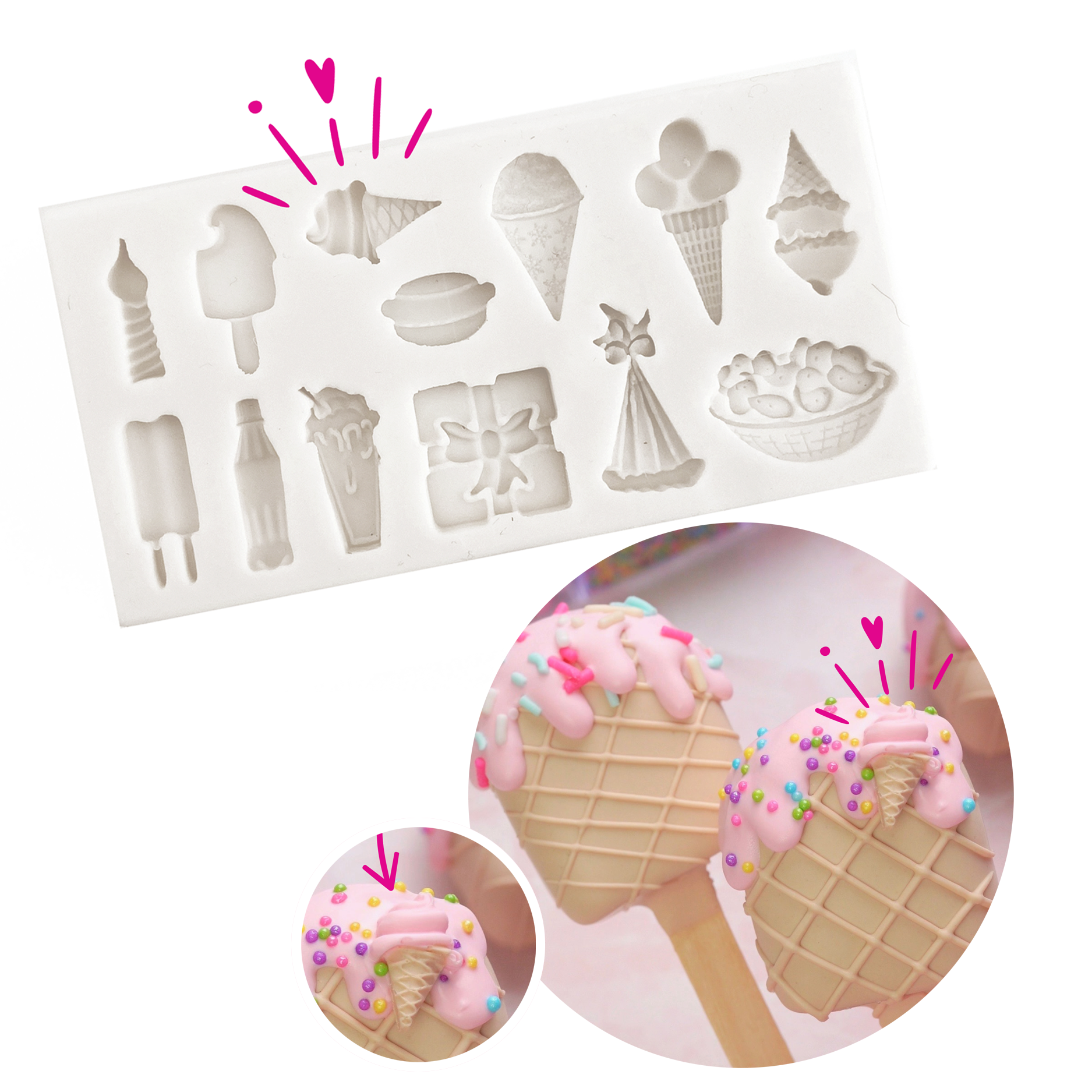 Birthday Party Sweet Treat Mold