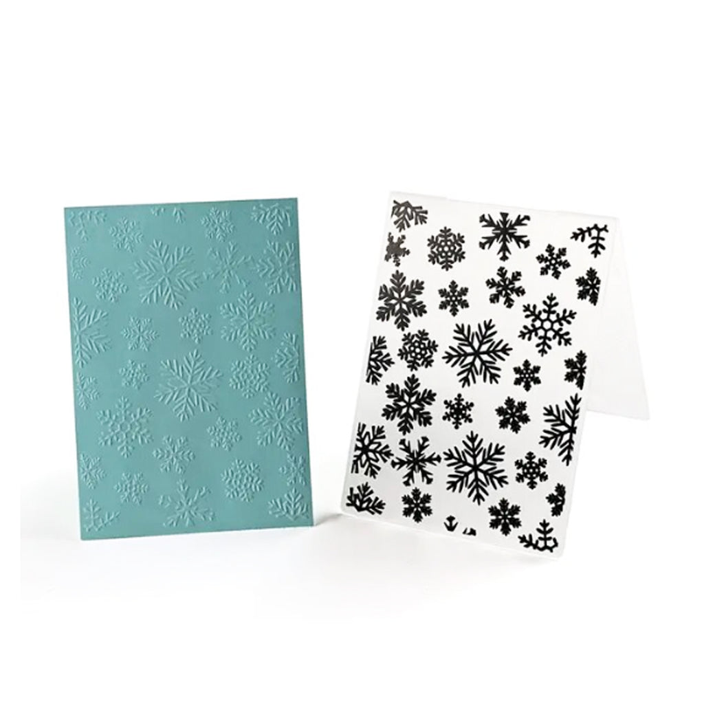 Plastic Folder, Snowflake
