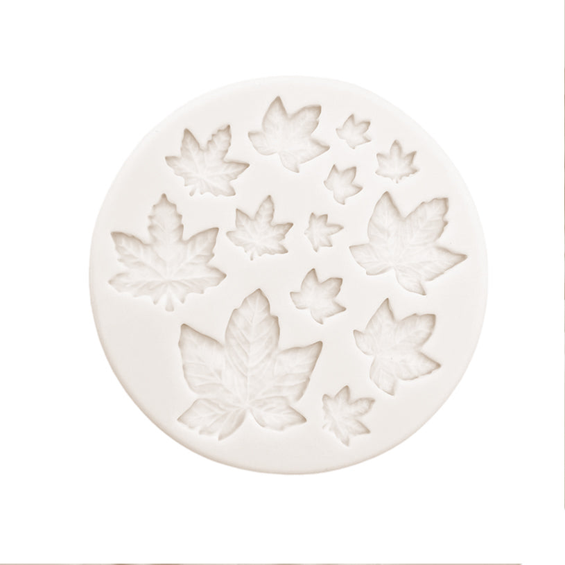 13 Cavity Maple Leaves Mold