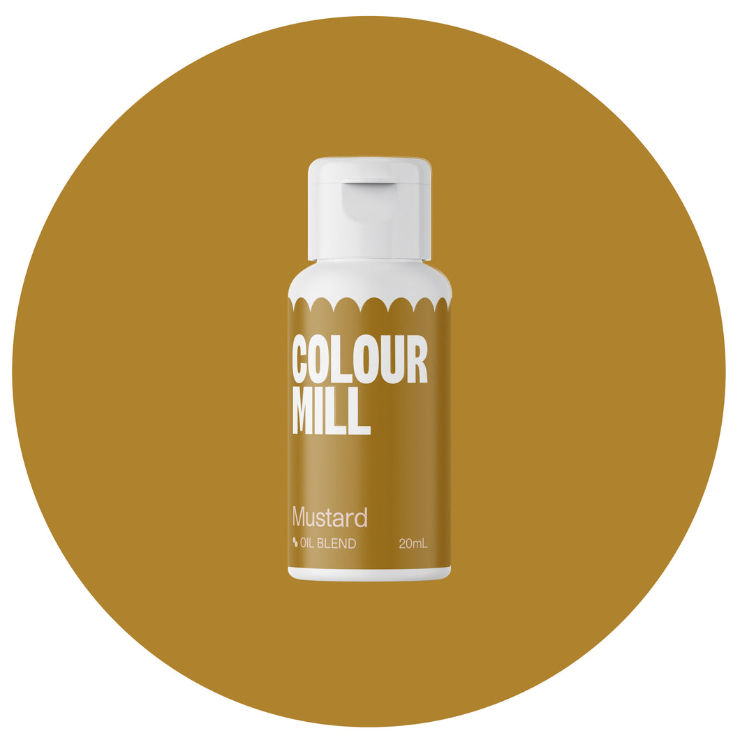Oil Based Coloring (20ml) Mustard