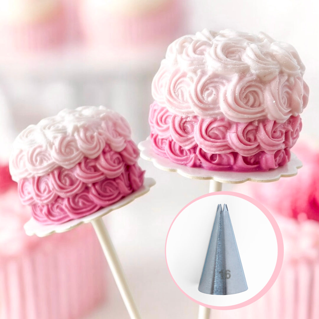 Cake Decorating Hair Piping Tip Cupcake Flat Icing Tip 16 Icing