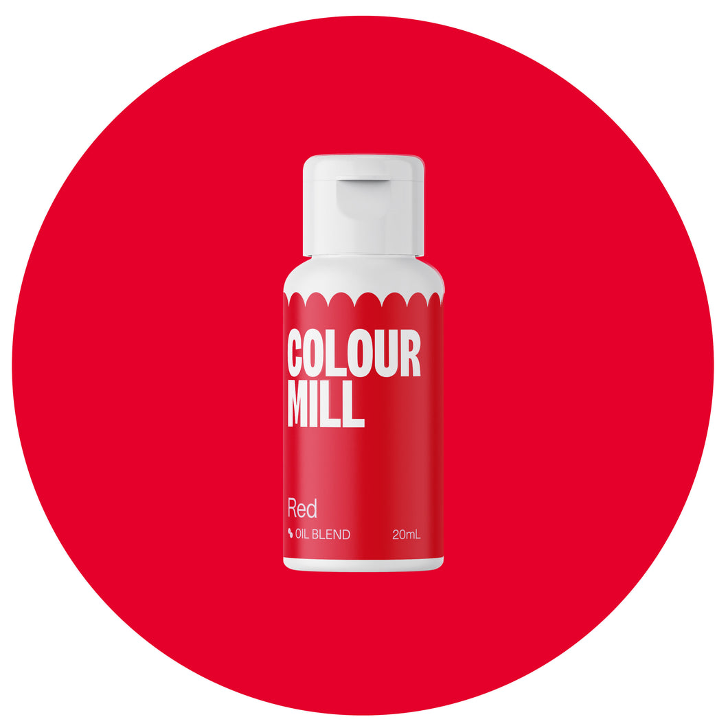 Oil Based Coloring (20ml) Red