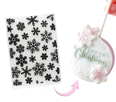 Plastic Folder, Snowflake