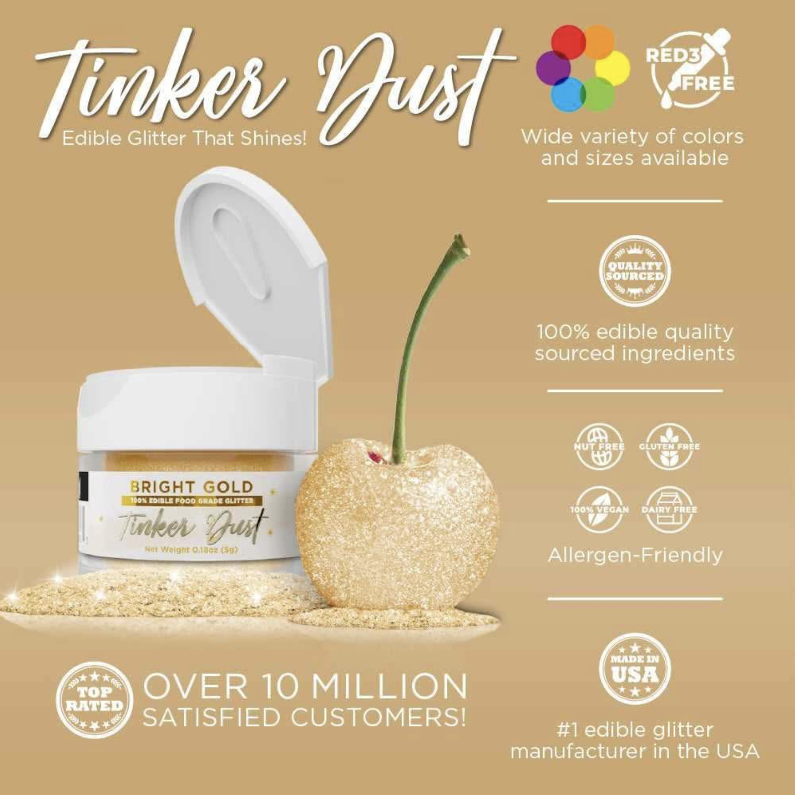 Bright Gold Tinker Dust (5g)