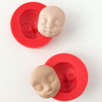 Face Mold w. Eyelashes
