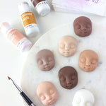 Face Mold w. Eyelashes