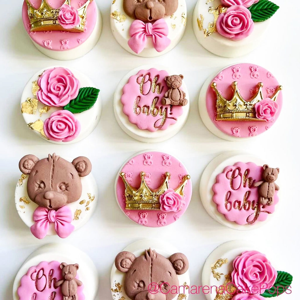 Mini Fondant Bear Mold (5 Cavity)