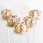 Tábuas para Cake Pop, borda reta (50 peças), brancas
