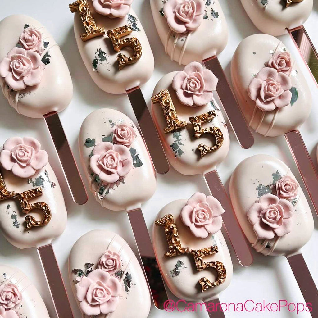 Molde de mini rosas (3 cavidades)