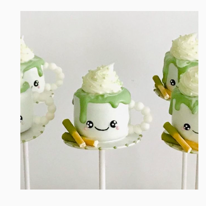 Tábuas para Cake Pop, borda reta (50 peças), brancas