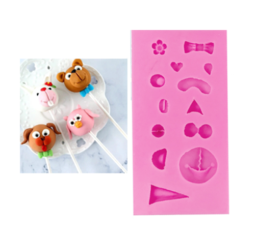 Animal Face Fondant Parts
