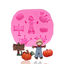 Load image into Gallery viewer, Fall Scarecrow Mold, Style 2

