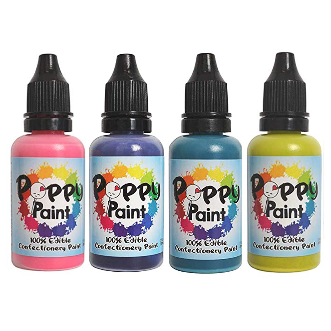 Poppy Paint, Vibrant Set (4pc)