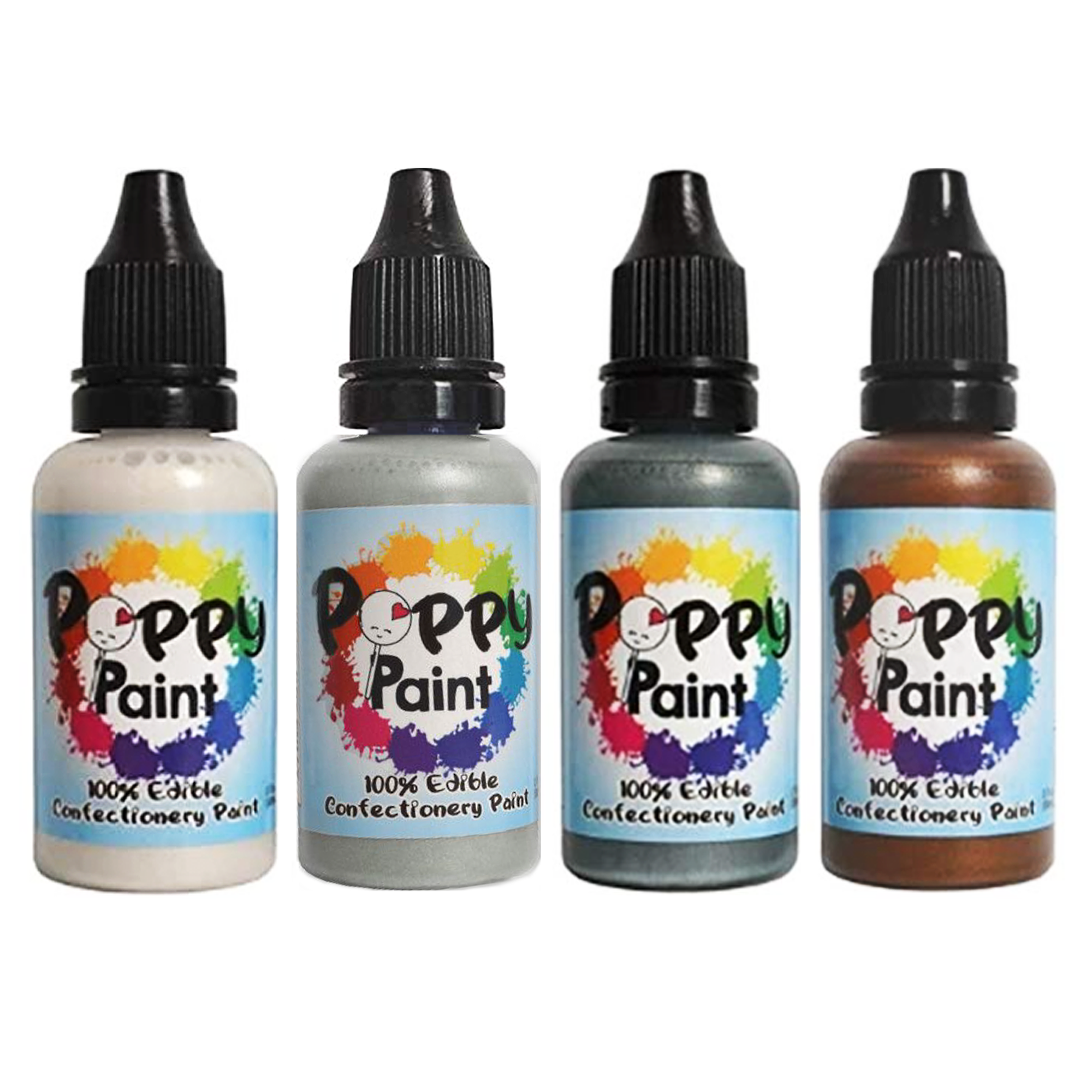 Poppy Paint, Pearl Set (4pc)