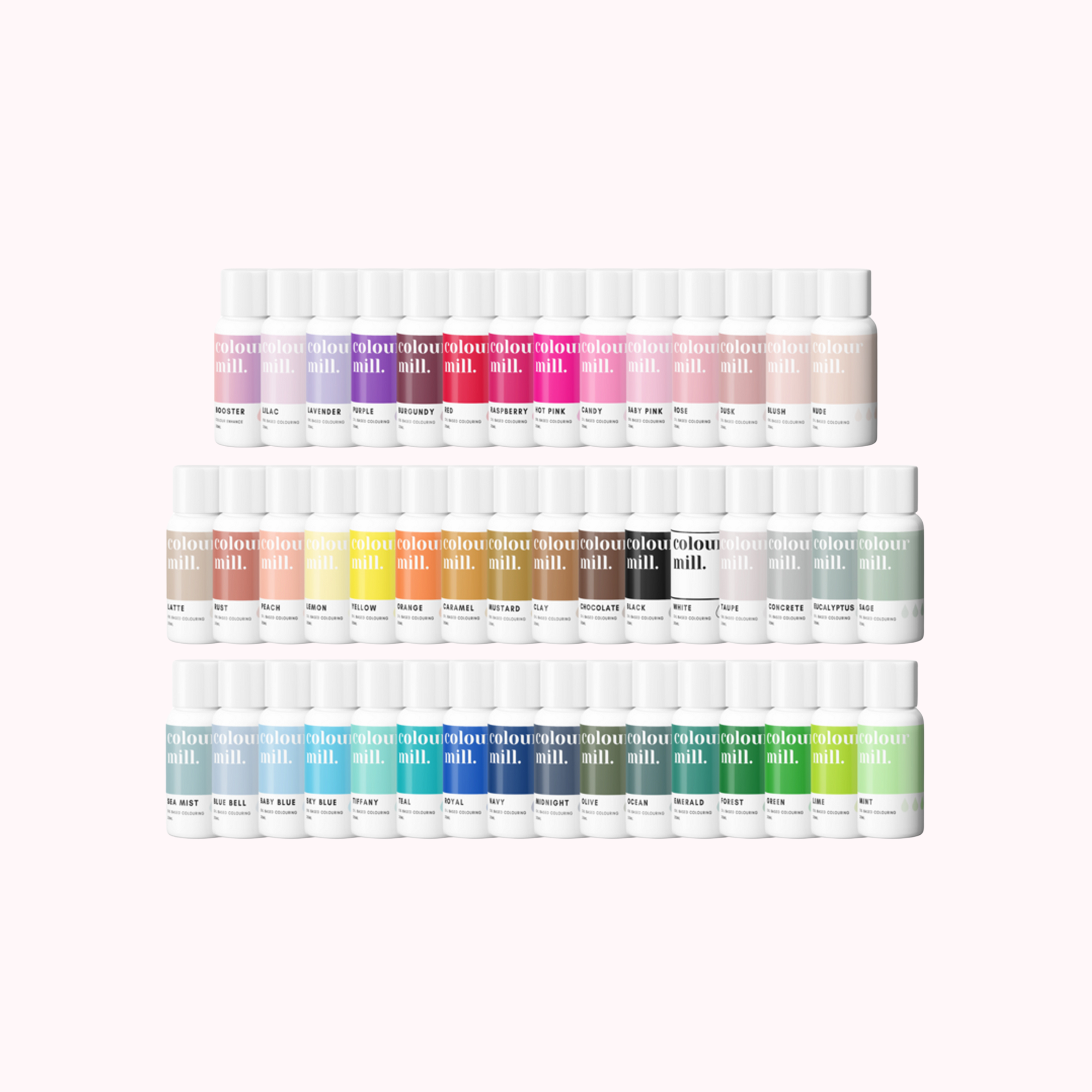 Colección completa Colour Mill