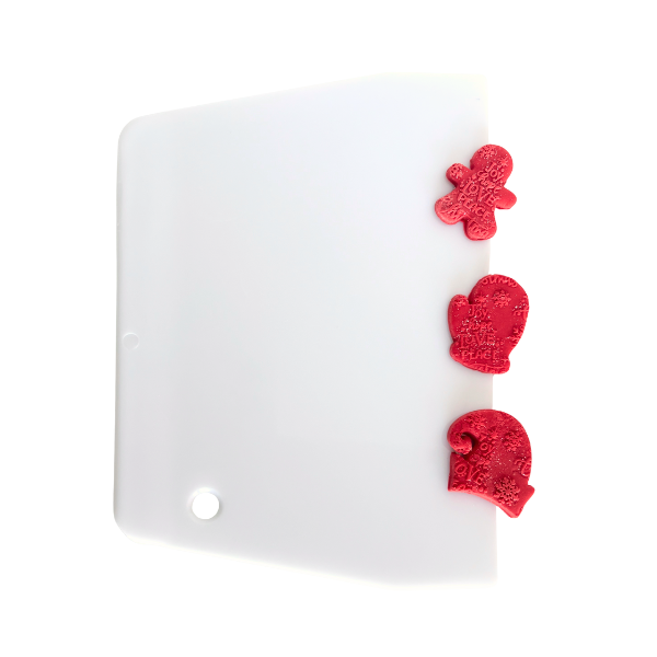 White Plastic Scraper