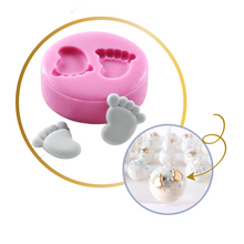 Load image into Gallery viewer, Itty Bitty Baby Feet (replaced with Multi Cavity Baby Mold Style 2)
