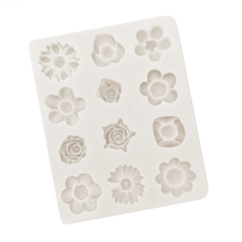 Load image into Gallery viewer, Floral Fondant Mold, Style 1
