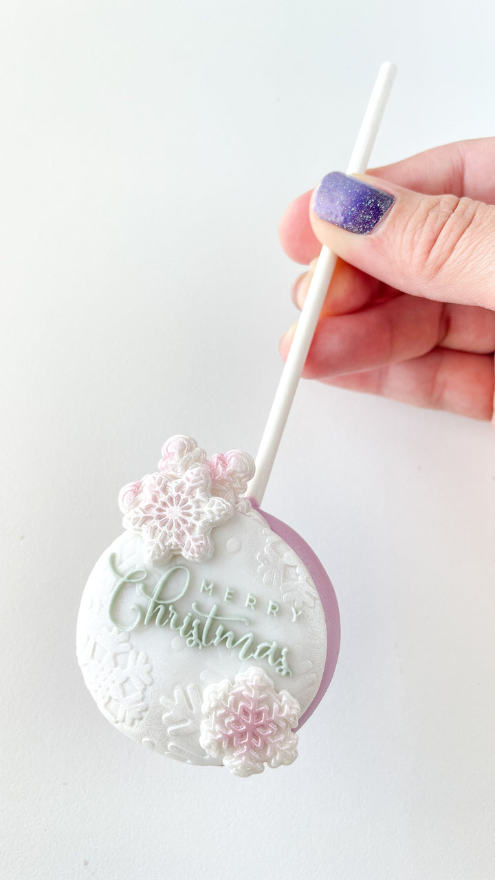 Snowflake Embossing Folder