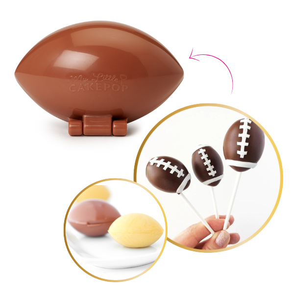 Cake Pop mold, Football (Lemon)