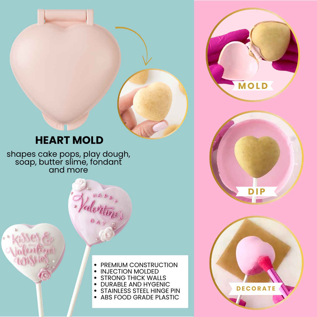 Cake-Pop-Form, Herz