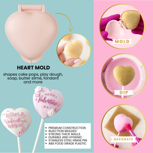Load image into Gallery viewer, Cake Pop Mold, Heart
